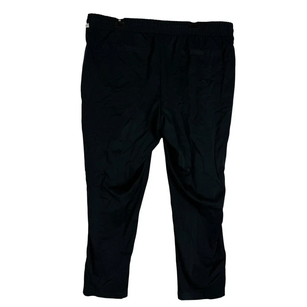 Magellan Outdoors Pants Womens 1X Black Jogger Lost Pines Water Repellent Hiking